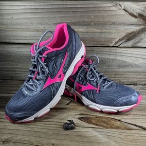 Mizuno wave inspire 14,s11.5, grey, pink